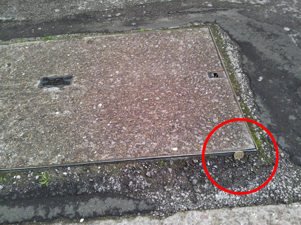 Defective cover responsibility of BT Defective cover responsibility of BT